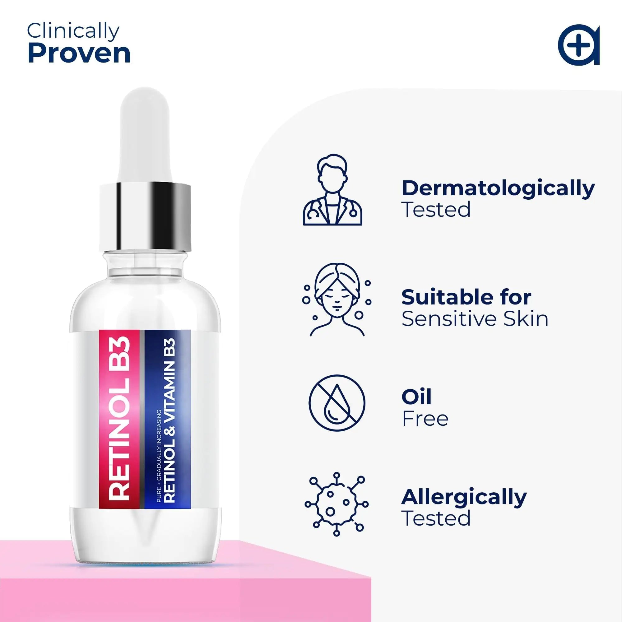Resurfacing Retinol Serum with Vitamin B3 Anti-Aging