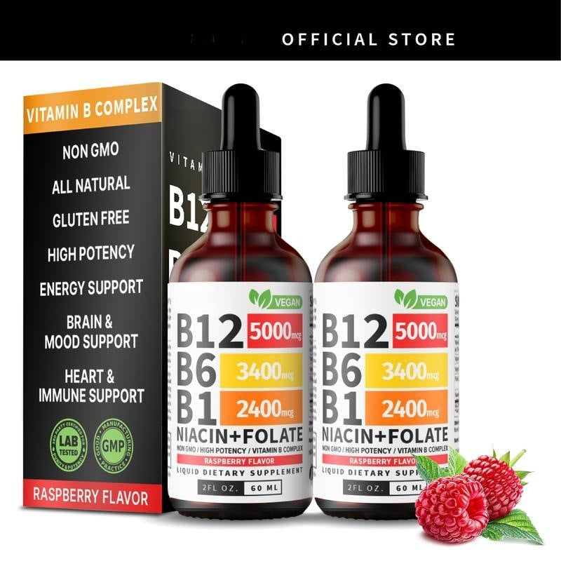 Spot TK cross-border hot selling vitamin B12 drops vitamin B12 drops vitamin