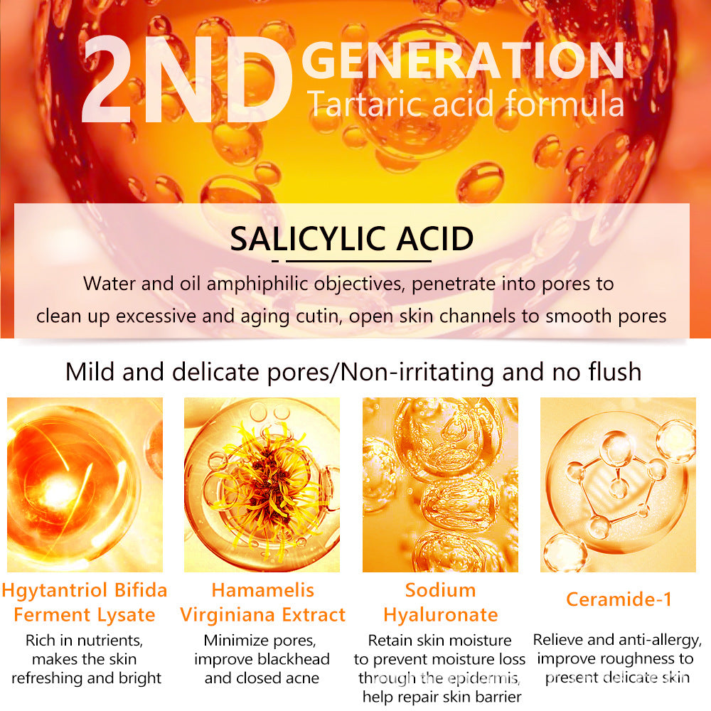 VIBRANT GLAMOUR Salicylic Acid Serum 30ml Cleans Pores VG-MB038