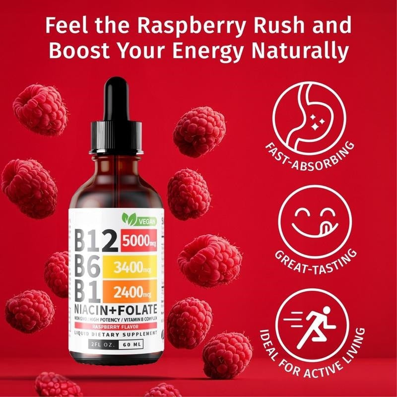 Spot TK cross-border hot selling vitamin B12 drops vitamin B12 drops vitamin