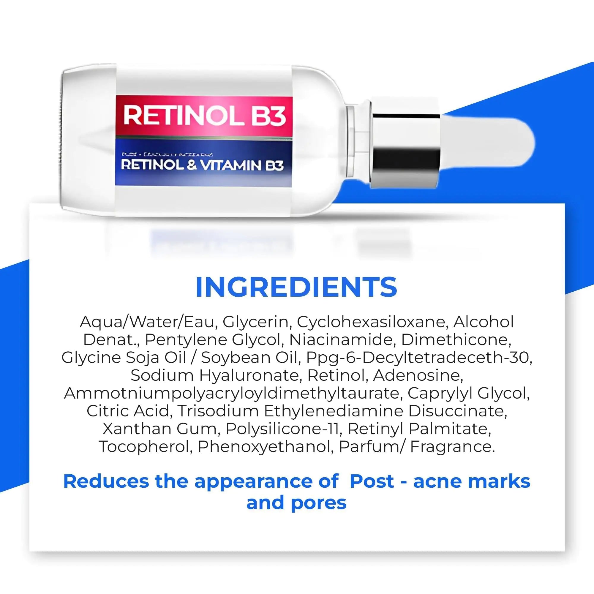 Resurfacing Retinol Serum with Vitamin B3 Anti-Aging