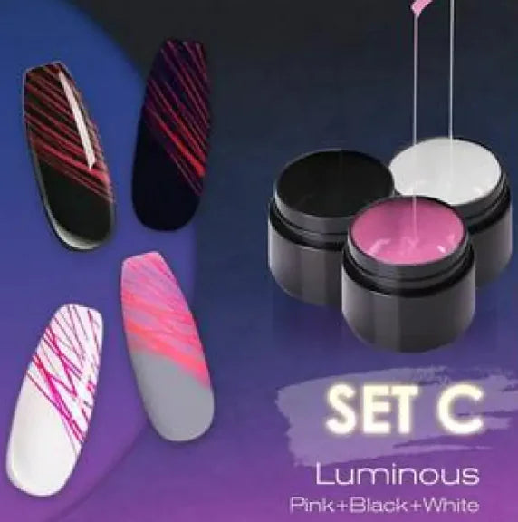 Luminous Nail Art Spider Nail Gel UV Nail Polish
